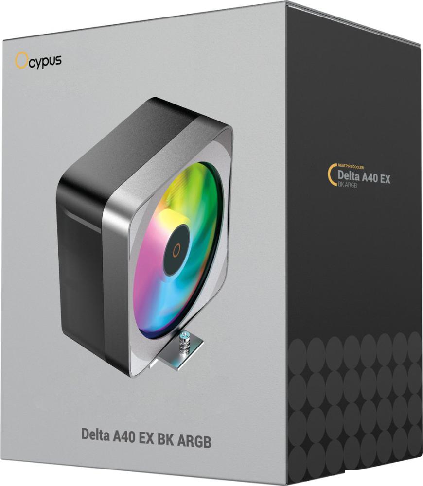 Системы охлаждения Ocypus Delta A40 EX BK ARGB Delta-A40-BK1NAWN00E-GL