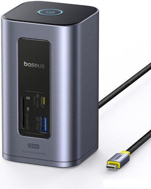 Док-станция Baseus Nomos NU1 Air Win 12-in-1 Docking Station B00568103813-00