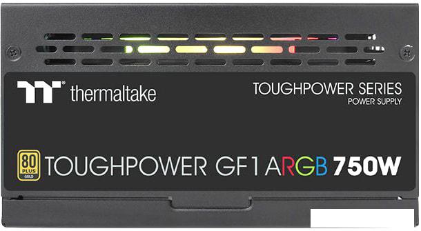 Блок питания Thermaltake Toughpower GF1 ARGB 750W Gold TT Premium TTP-750AH3FCG-U