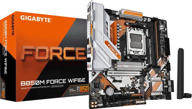 Материнские платы Gigabyte B850M Force WiFi6E (rev. 1.2)