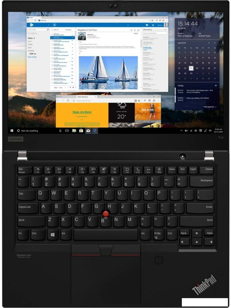 Ноутбук Lenovo ThinkPad T14 Gen 2 Intel 20W1SG6L00