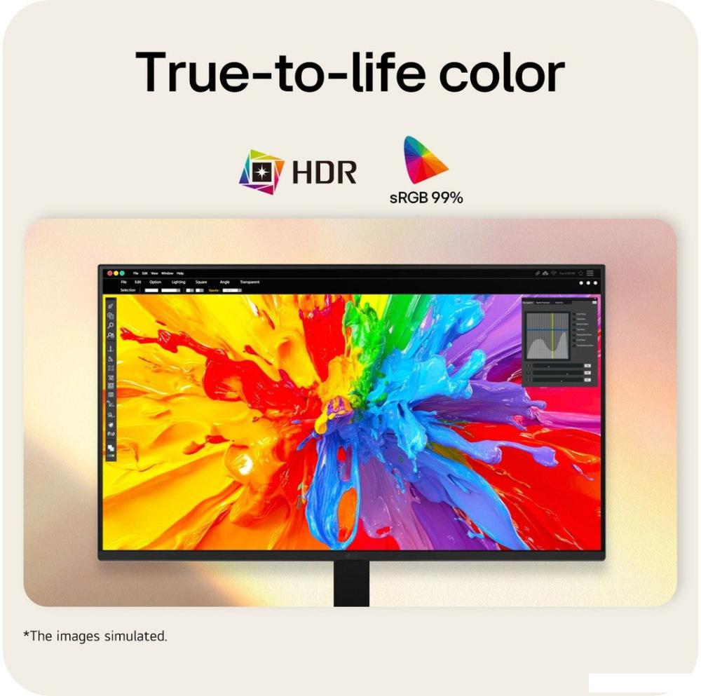 Монитор LG U4 27U411B-B
