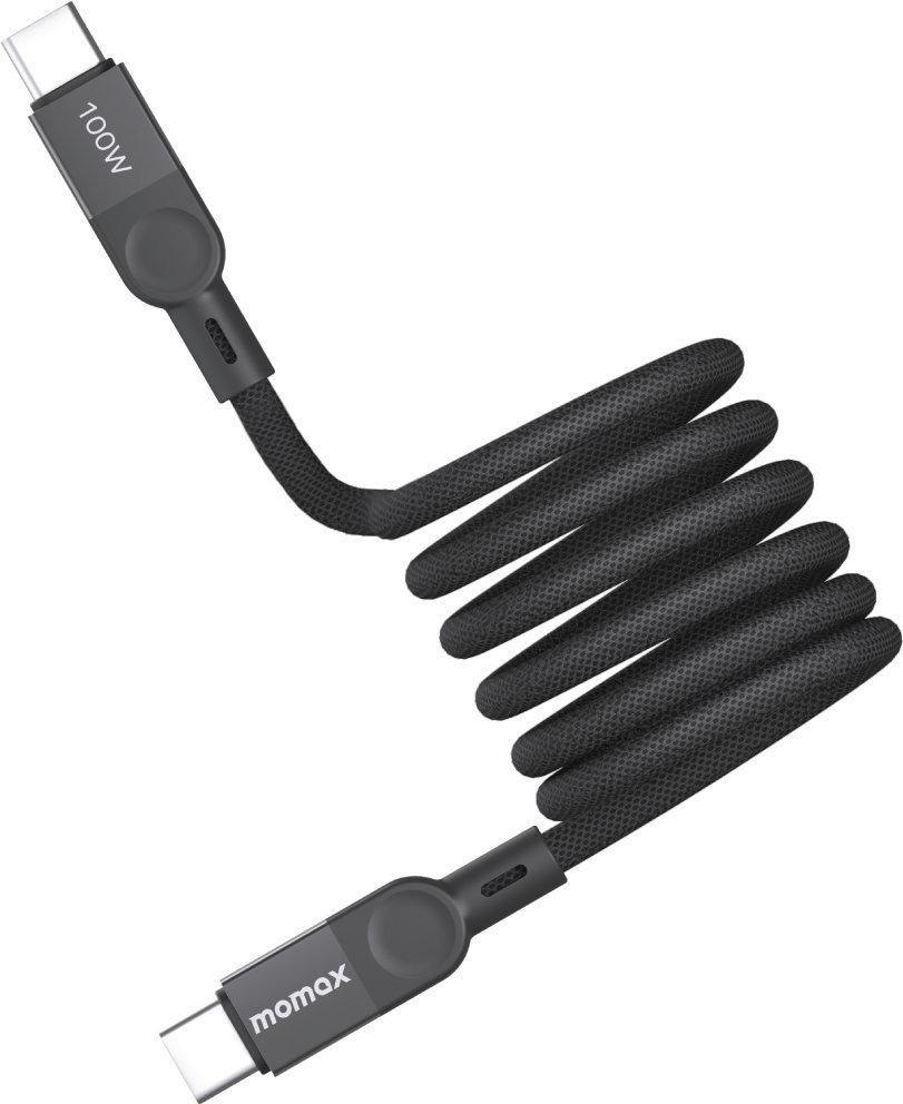 Кабель Momax DC35D USB 3.2 Gen2 Type-C - USB 3.2 Gen2 Type-C (1 м, черный)
