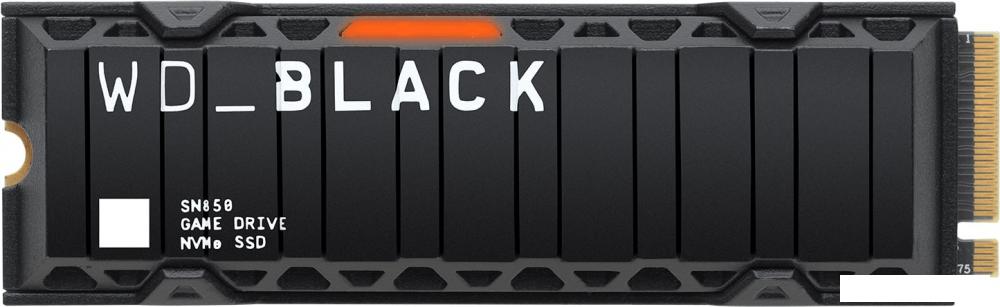 SSD WD Black SN850 NVMe Heatsink 1TB WDS100T1XHE