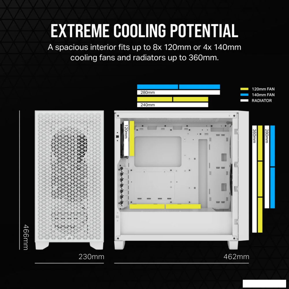 Корпус Corsair 3000D Airflow CC-9011252-WW
