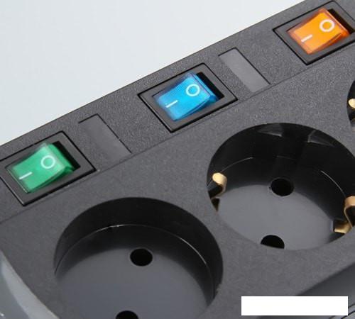 Сетевой фильтр Most ERG 5 м (черный)