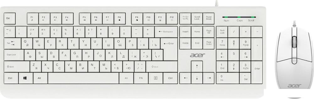 Офисный набор Acer OCC400 (белый)