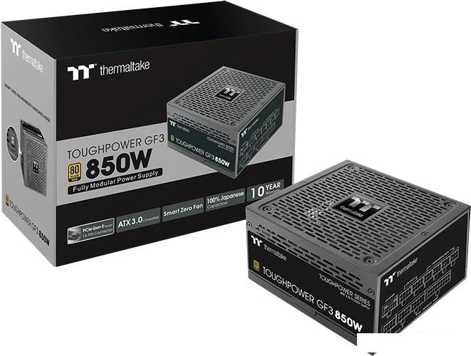 Блок питания Thermaltake Toughpower GF3 850W Gold - TT Premium Edition PS-TPD-0850FNFAGE-4