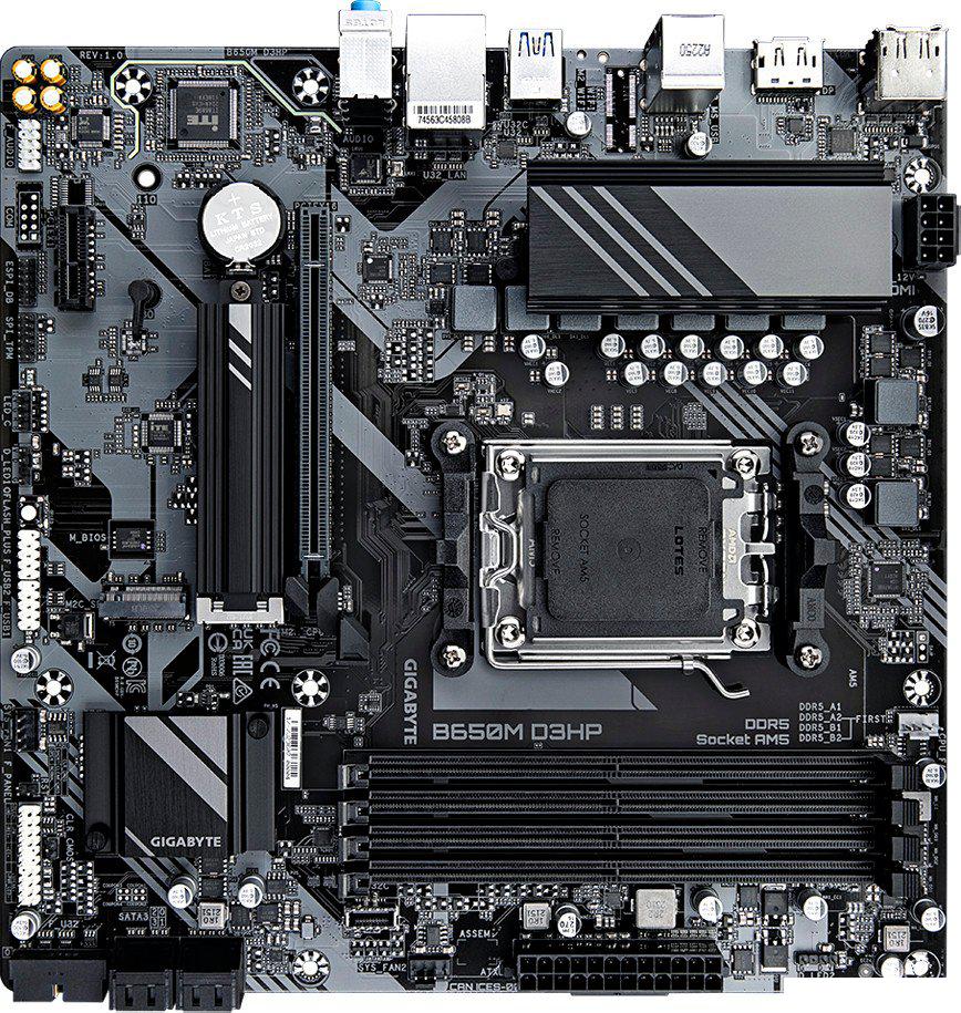 Материнская плата Gigabyte B650M D3HP (rev. 1.0)