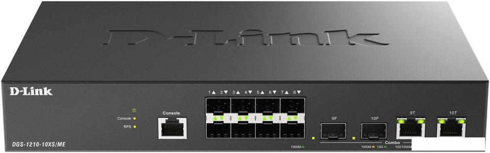 Управляемый коммутатор 2-го уровня D-Link DGS-1210-10XS/ME/C1A