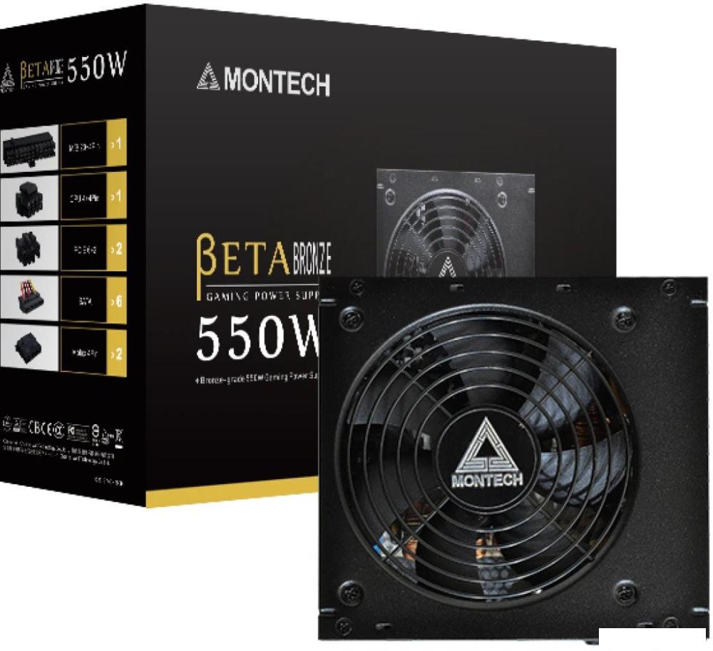 Блок питания Montech Beta Bronze 550W