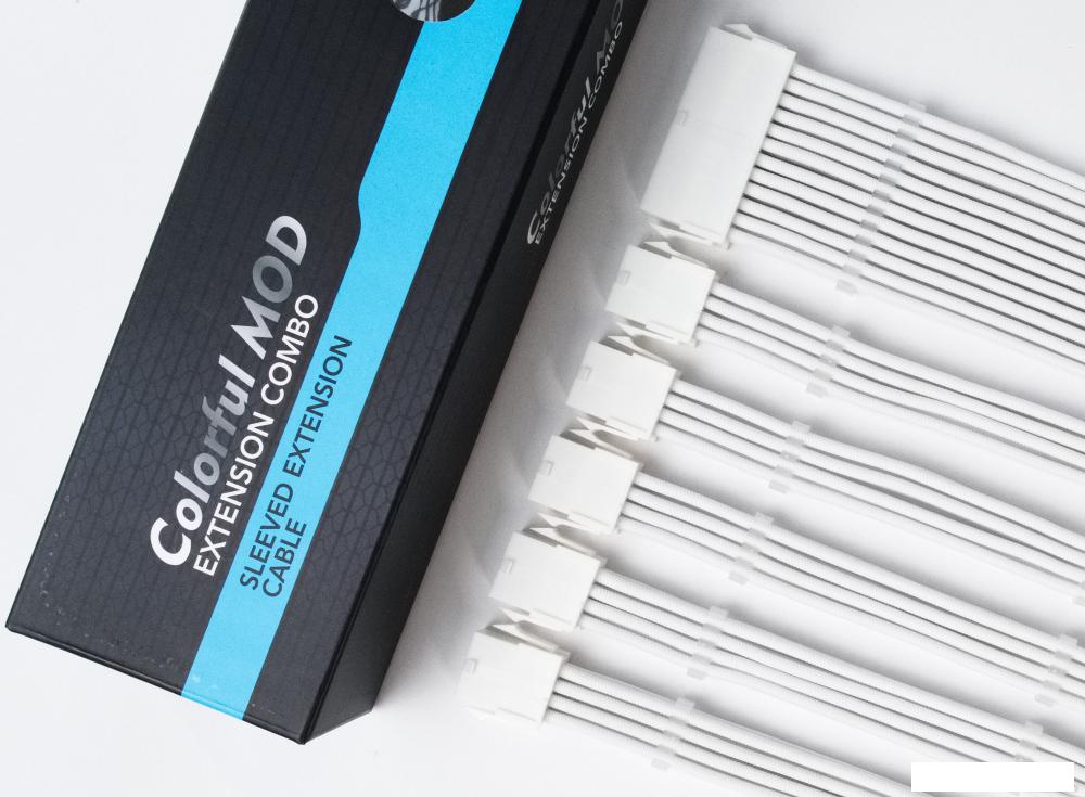 Кабель Qingsea Colorful MOD Extansion Combo QHM-0801 (белый)