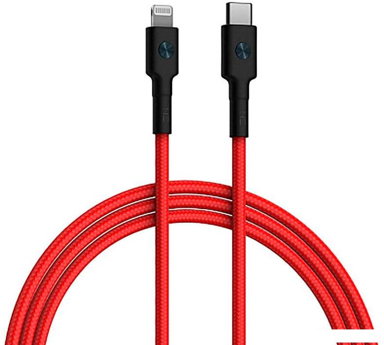 Кабель ZMI AL873 USB Type-C - Lightning (1 м, красный)
