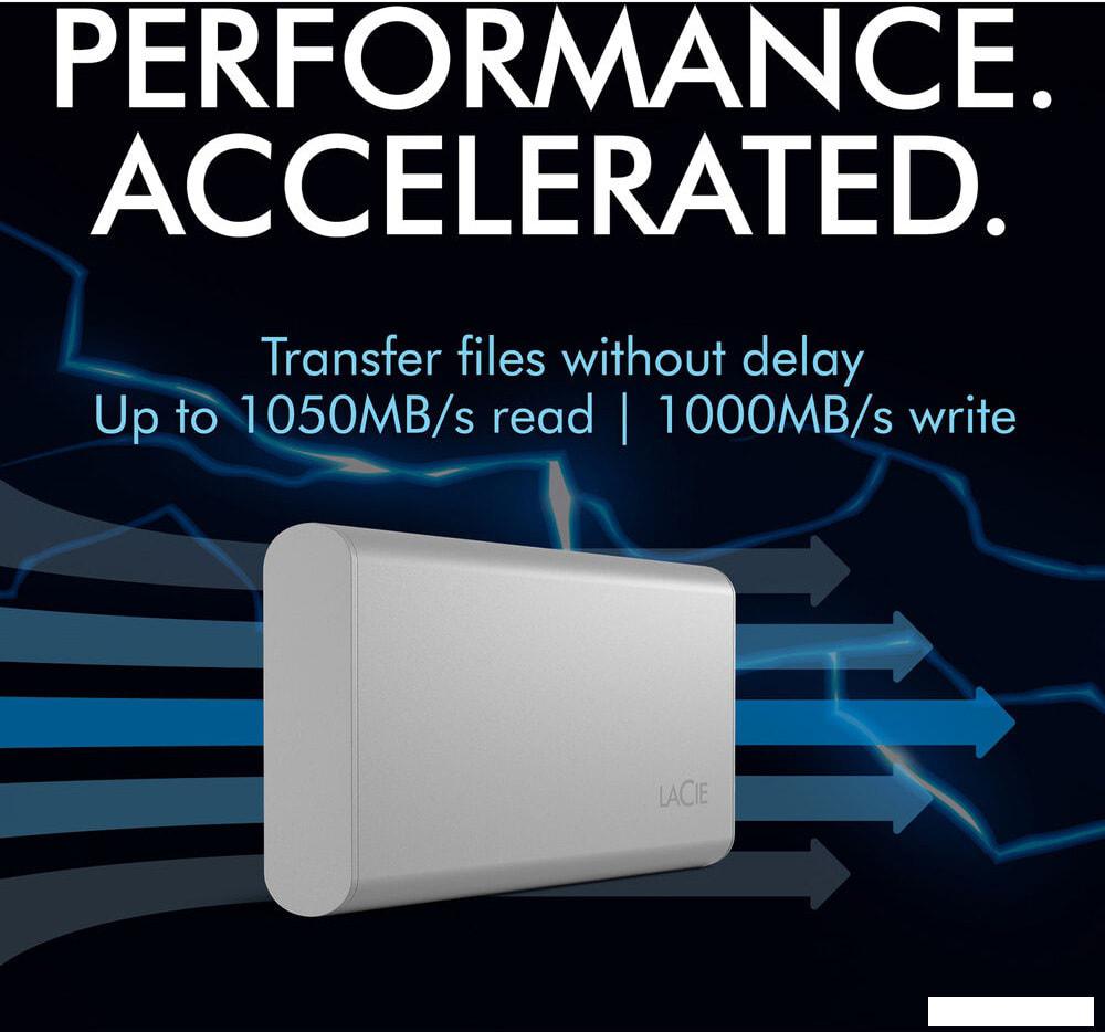 Внешний накопитель LaCie Portable V2 2TB STKS2000400
