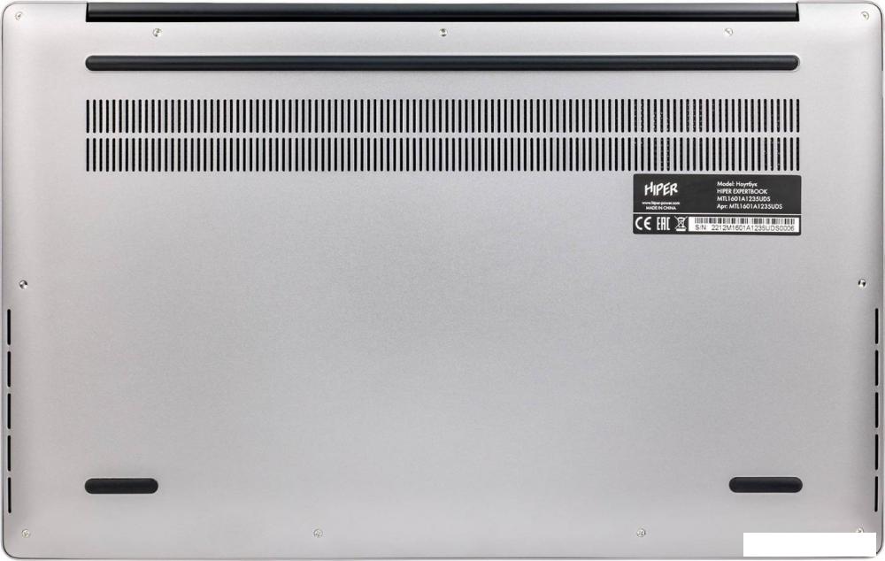 Ноутбук Hiper Expertbook MTL1601B1235UDS
