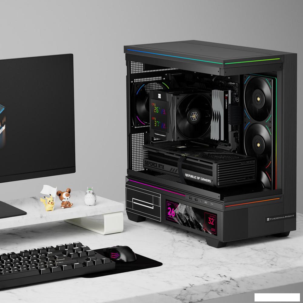 Кулер для процессора Thermalright Royal Knight 120 Digital (черный)