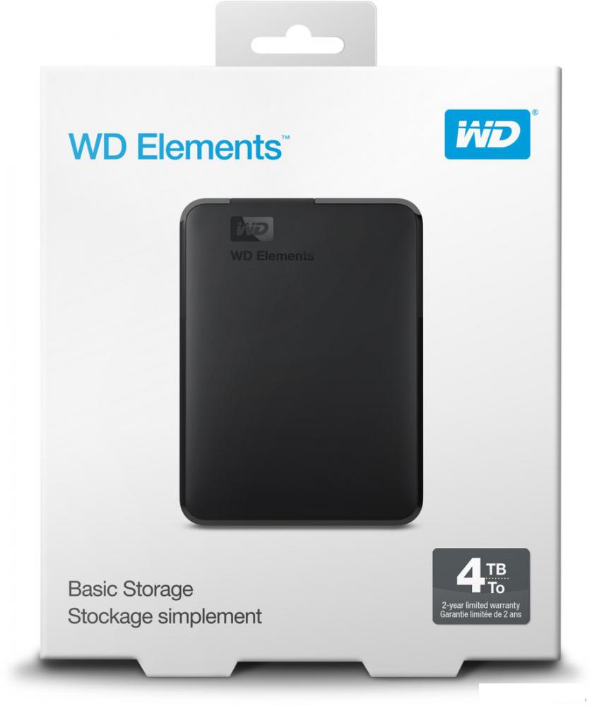 Внешний накопитель WD Elements Portable 5TB WDBU6Y0050BBK
