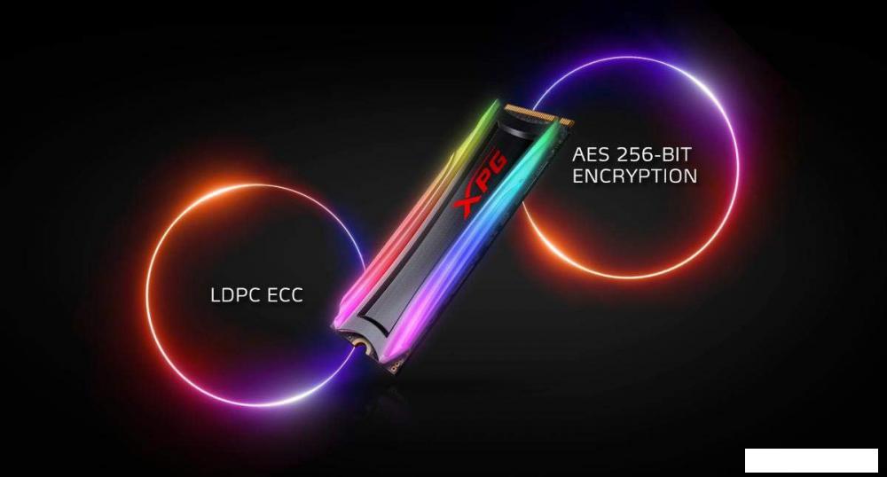 SSD ADATA XPG Spectrix S40G RGB 512GB AS40G-512GT-C