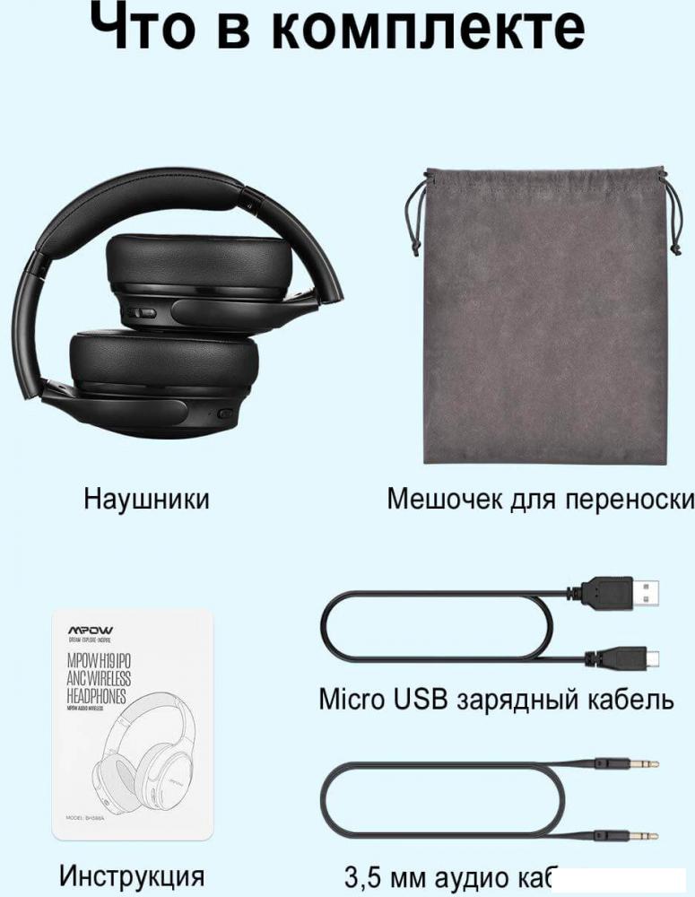 Наушники MPOW H19 IPO