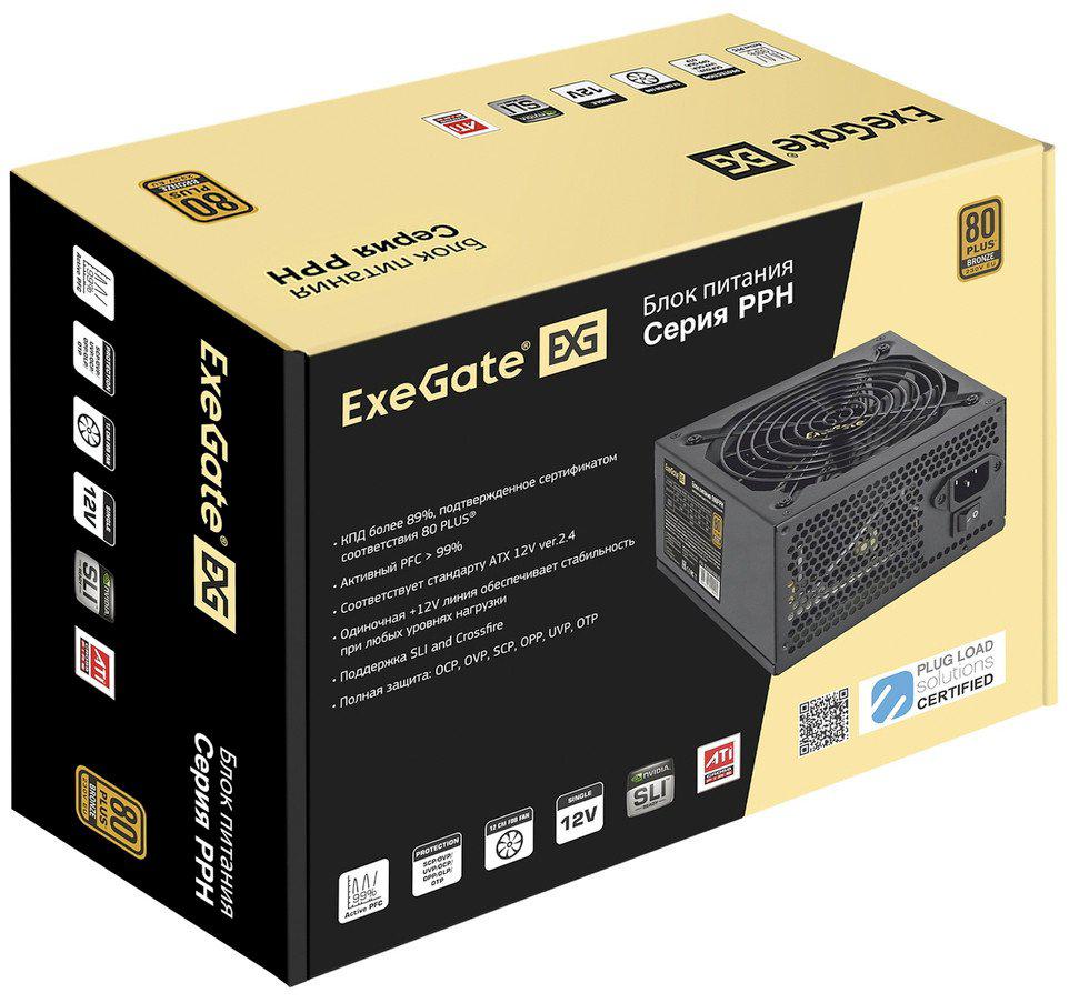 Блок питания ExeGate 1000PPH 80 Plus Bronze EX292157RUS-S