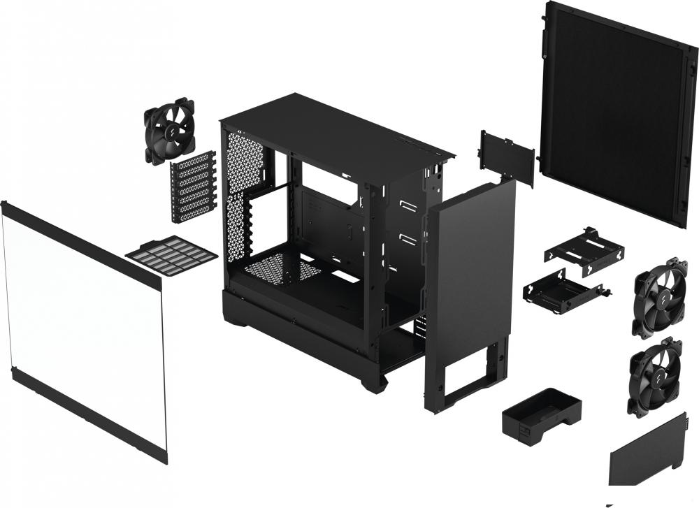 Корпус Fractal Design Pop Silent Black TG Clear Tint FD-C-POS1A-02