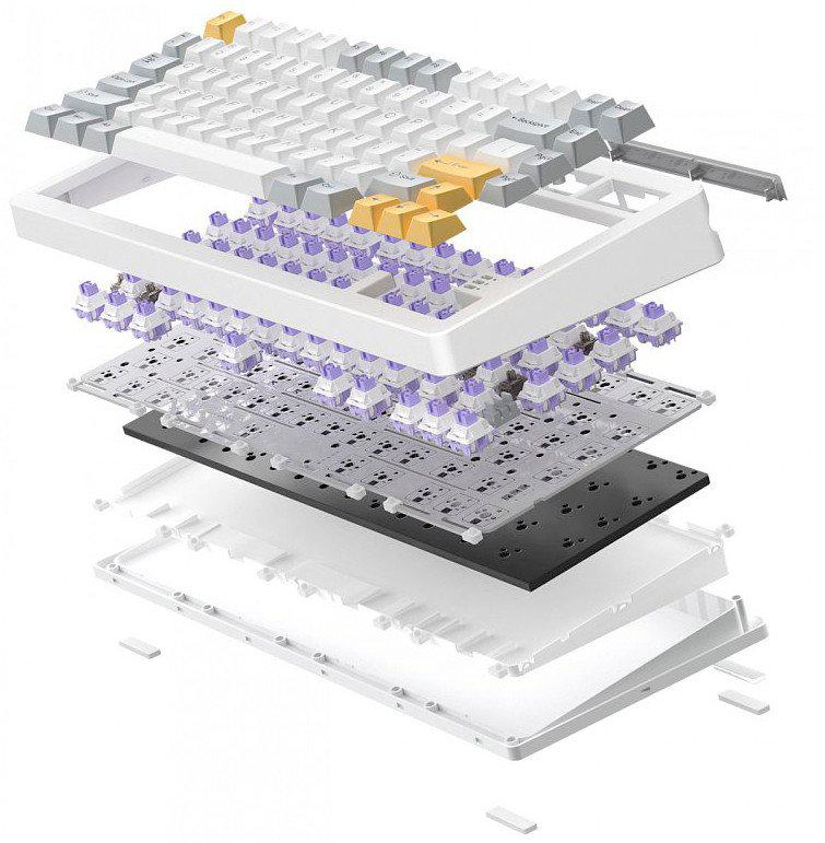 Клавиатура Dareu A81 (белый, Dareu Firefly)
