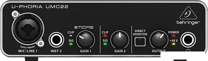 Behringer U-Phoria UMC22