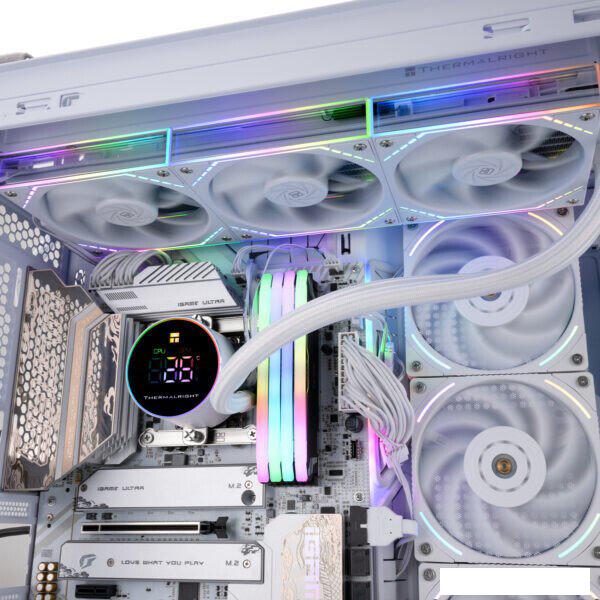 Система жидкостного охлаждения для процессора Thermalright Frozen Magic 360 Digital ARGB V2 (белый)
