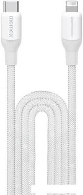 Кабель Momax DL55W 1-Link Flow CL+ USB Type-C - Lightning (2 м, белый)