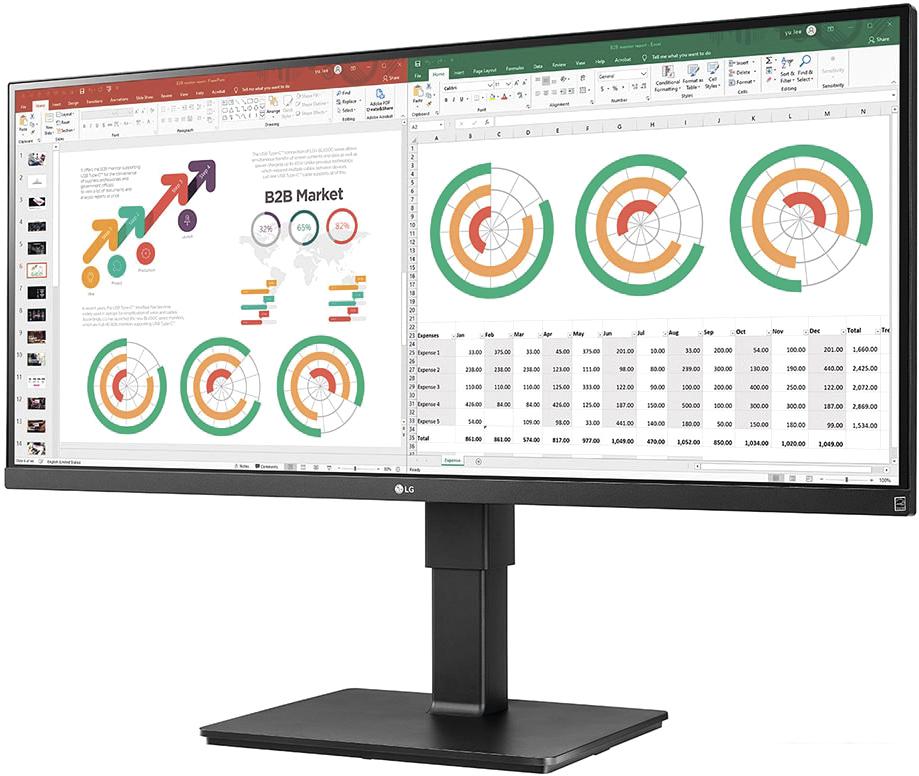 Монитор LG UltraWide 34BN770-B Монитор LG UltraWide 34BN770-B