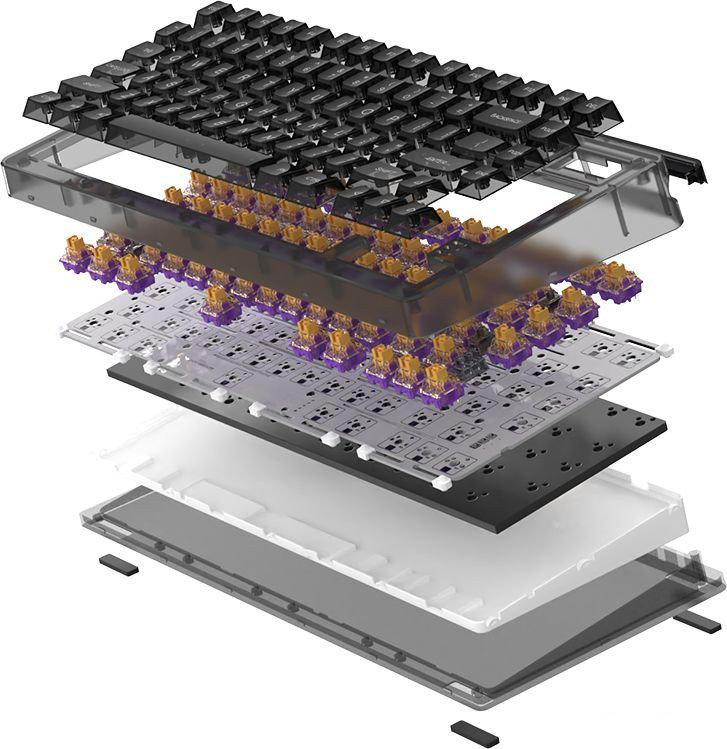 Клавиатура Dareu A81 (черный, Dareu Firefly)