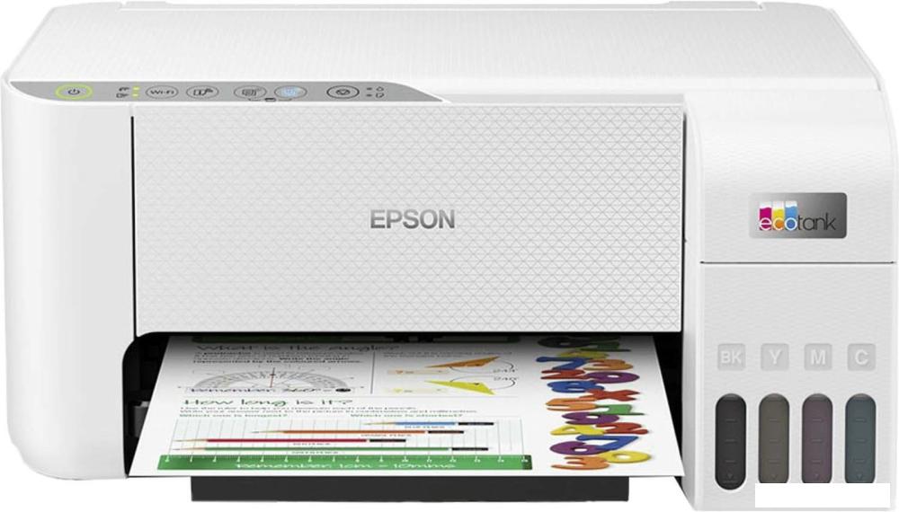 МФУ Epson EcoTank L3256 (ресурс стартовых контейнеров 4500/7500, контейнер 004)