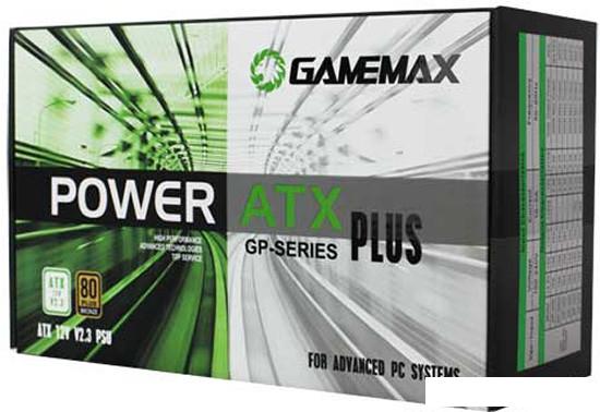 Блок питания GameMax GP-650 (черный)