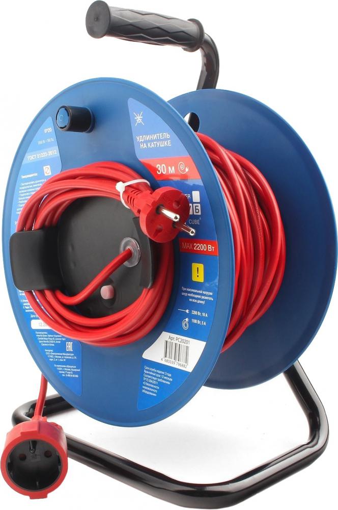 Удлинитель на катушке Power Cube PC20201