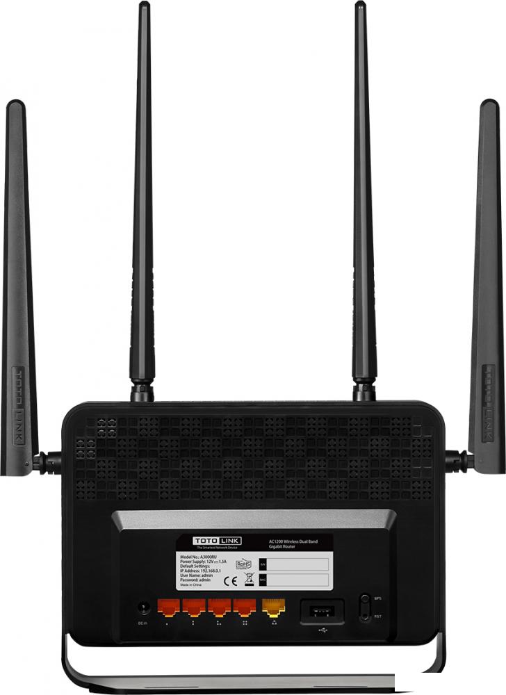 Wi-Fi роутер Totolink A3000RU