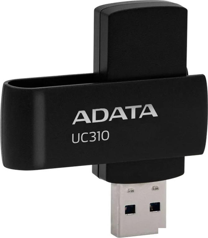 USB Flash ADATA UC310-128G-RBK 128GB (черный)