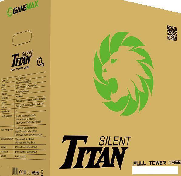 Корпус GameMax Titan Silent
