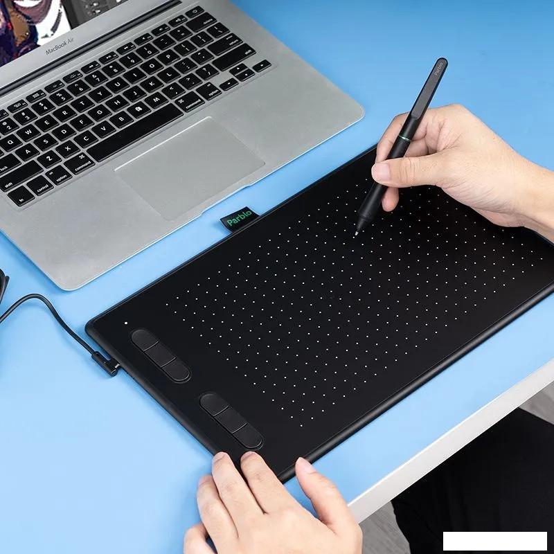 Графический планшет Parblo Ninos N10B (черный)