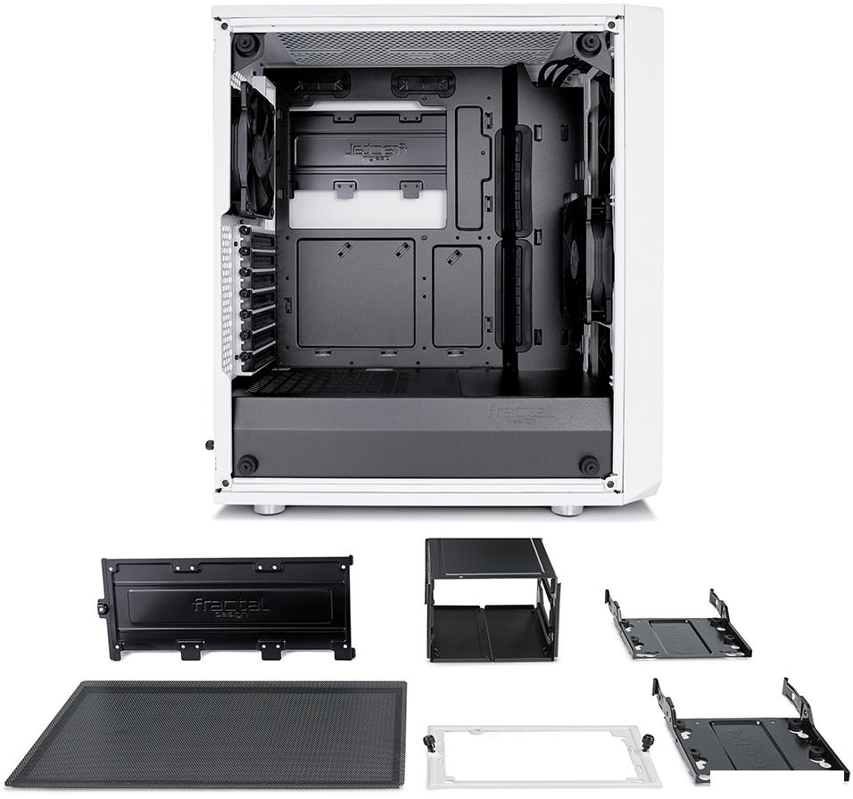 Корпус Fractal Design Meshify C White TG