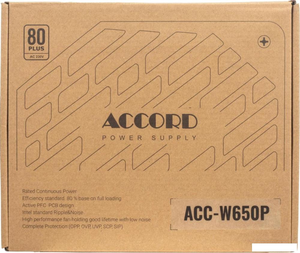 Блок питания Accord ACC-W650P