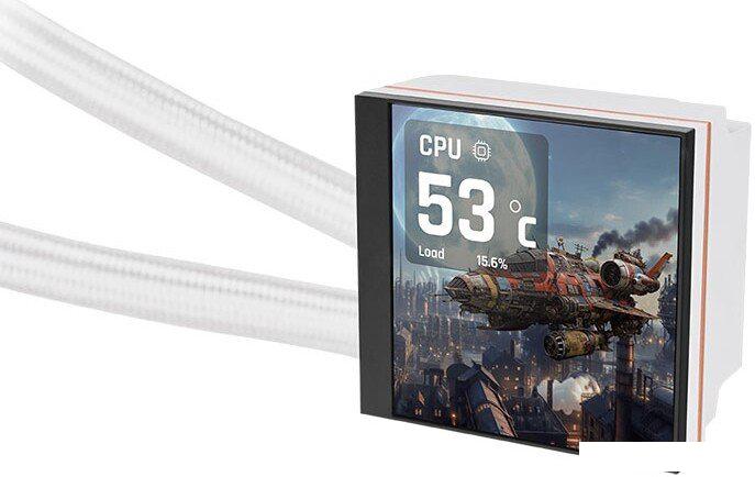 Система жидкостного охлаждения для процессора Thermaltake MAGFloe 360 Ultra ARGB Sync Snow Edition CL-W433-PL12SW-A