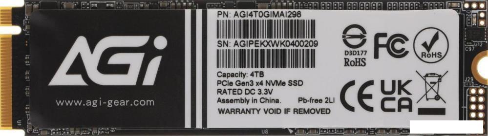 SSD AGI AI298 2TB AGI4T0GIMAI298