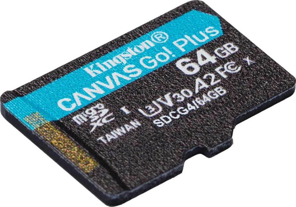 Карты памяти Kingston Canvas Go! Plus microSDXC 64GB SDCG4/64GB