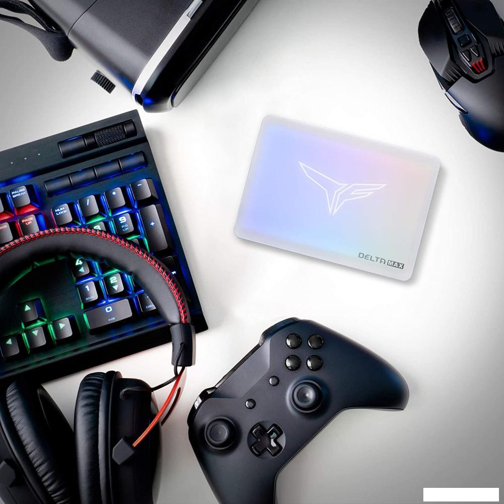 SSD Team T-Force Delta Max RGB Lite White Edition 1TB T253TM001T0C425 SSD Team T-Force Delta Max RGB Lite White Edition 1TB T253TM001T0C425
