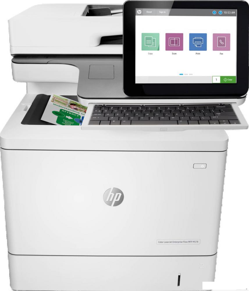 МФУ HP Color LaserJet Enterprise Flow M578c 7ZU87A МФУ HP Color LaserJet Enterprise Flow M578c 7ZU87A