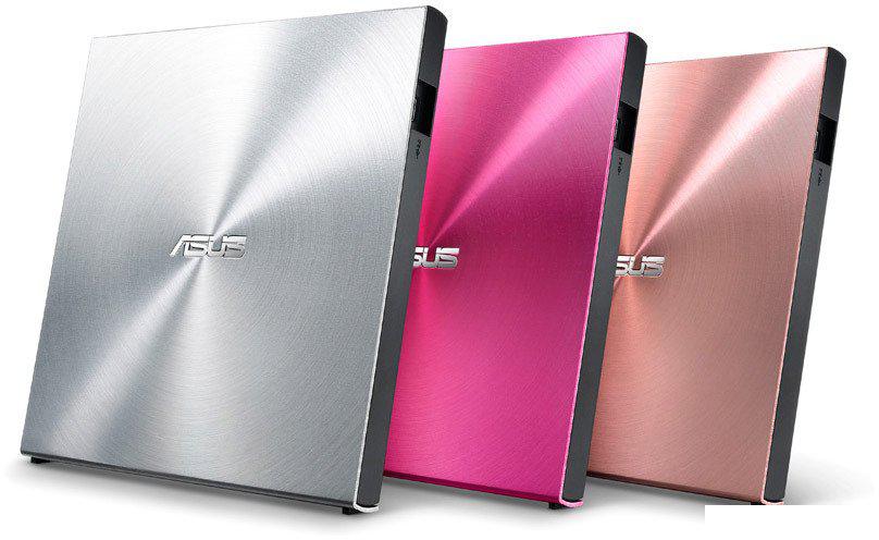 Оптический привод ASUS SDRW-08U5S-U (серебристый)