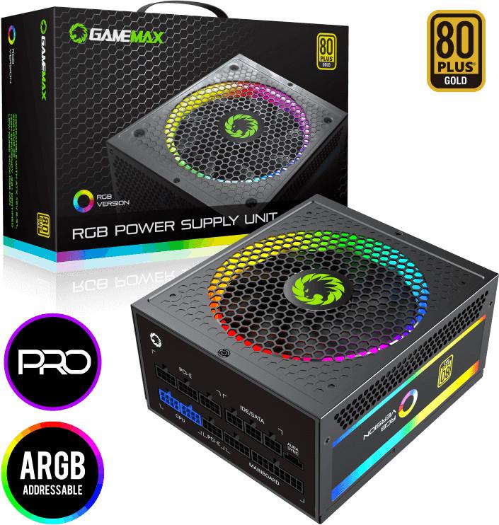 Блок питания GameMax RGB-1050 Pro