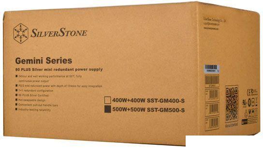 Блок питания SilverStone GM500-S 80 Plus Silver SST-GM500-S