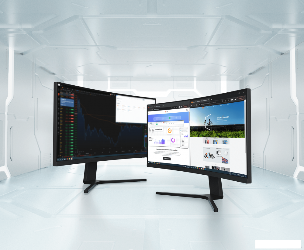 Игровой монитор Xiaomi Curved Gaming Monitor 30" RMMNT30HFCW (международная версия) Игровой монитор Xiaomi Curved Gaming Monitor 30" RMMNT30HFCW (международная версия)