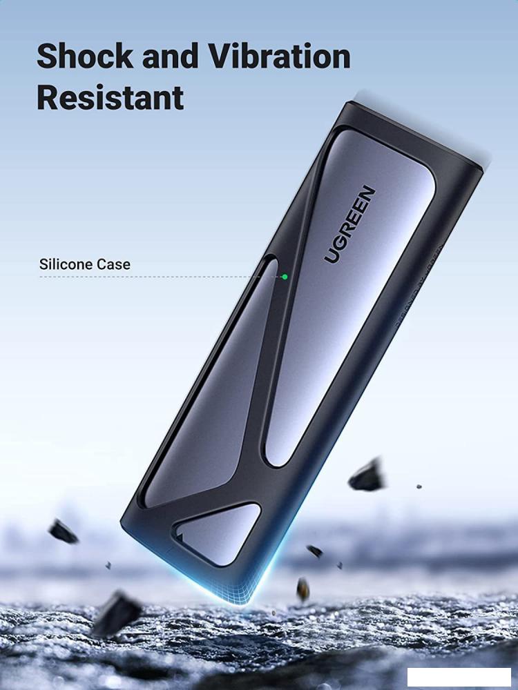 Бокс для накопителей M.2 Ugreen CM400 90264